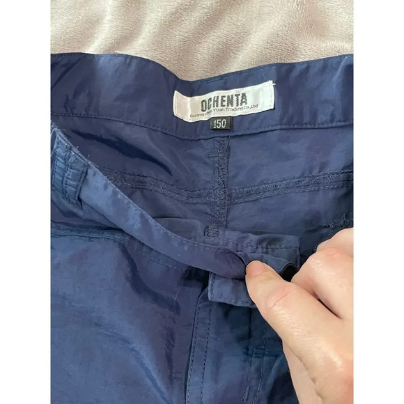 NWT Ochenta‎ SZ 150 EU 12 US Navy Blue Cargo Shorts Uniform Lightweight Cooling - Picture 4 of 4